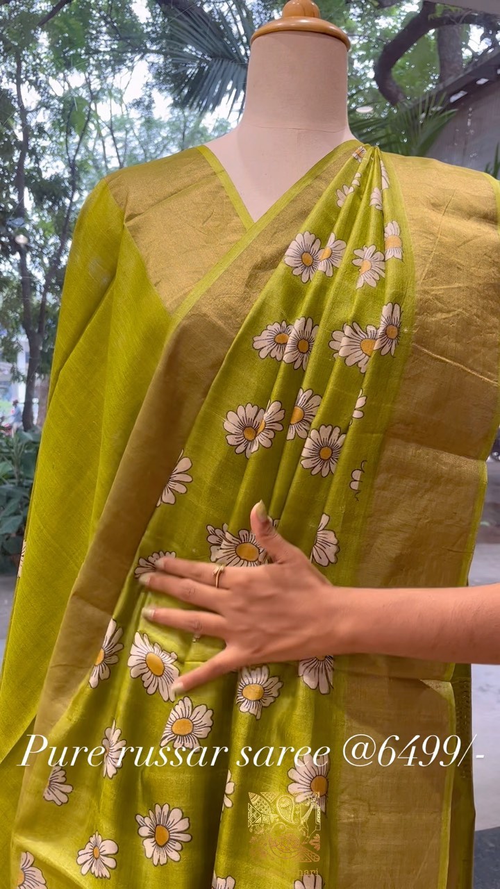 Pure Tussar saree - Studio Thari